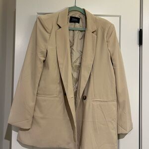 Beige Women's Blazer